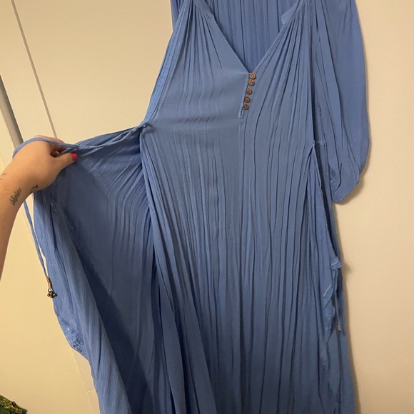 Free People Blue Maxi Dress - Picture 3 of 6
